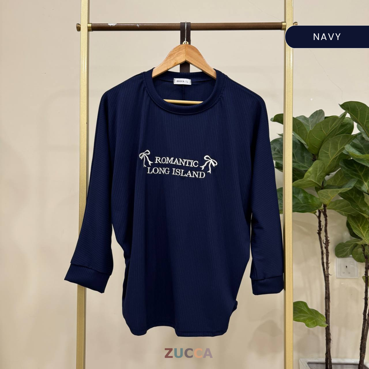 ZUCCA ATINA EMBROIDERY CASUAL WOMEN BLOUSE - DM257