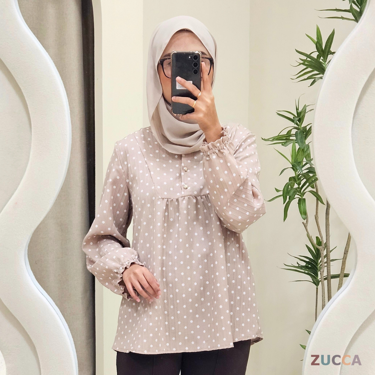 Hanina Printed Women Blouse - DM071