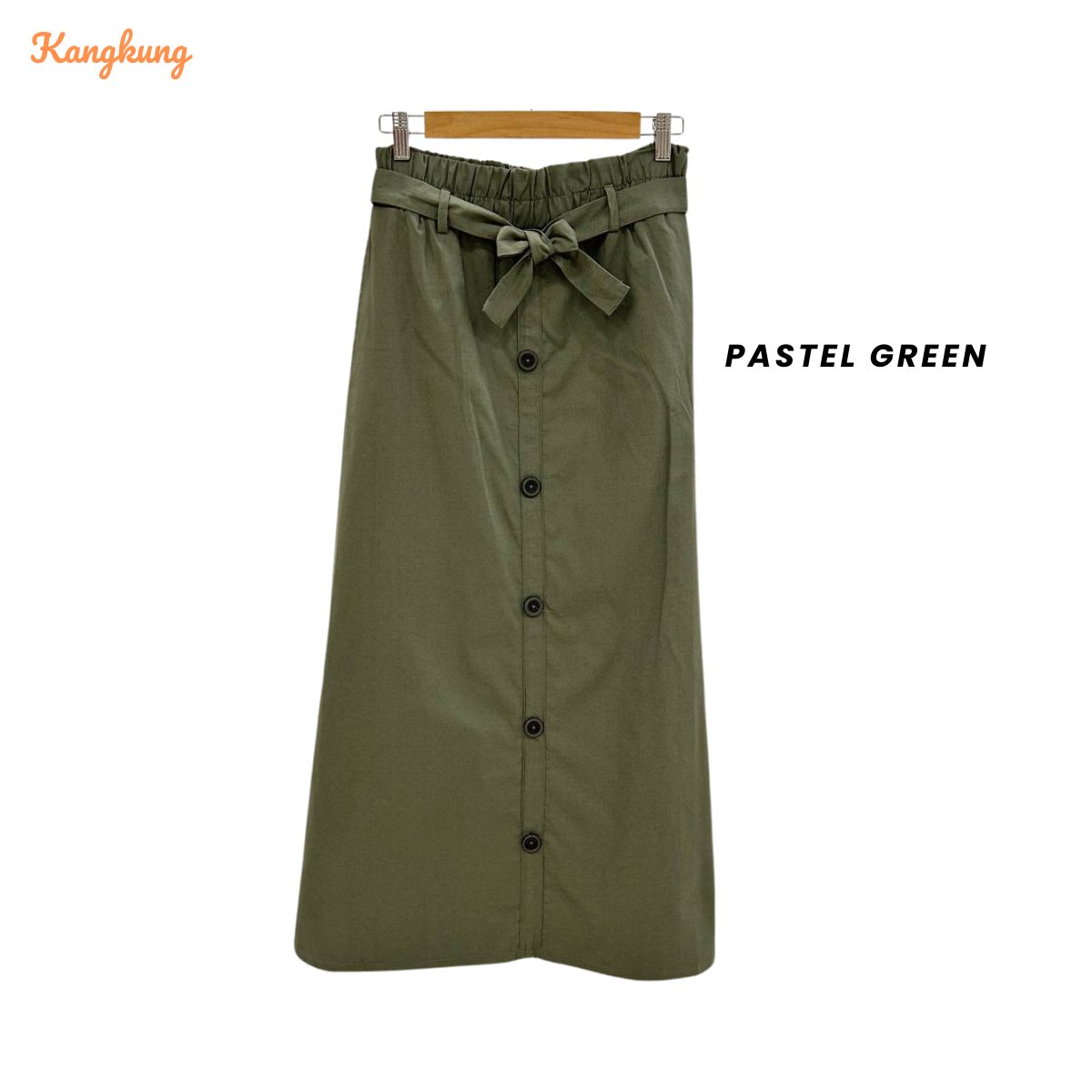 KANGKUNG SKIRT KAPAS BERBUTANG UNTUK WANITA - KK006