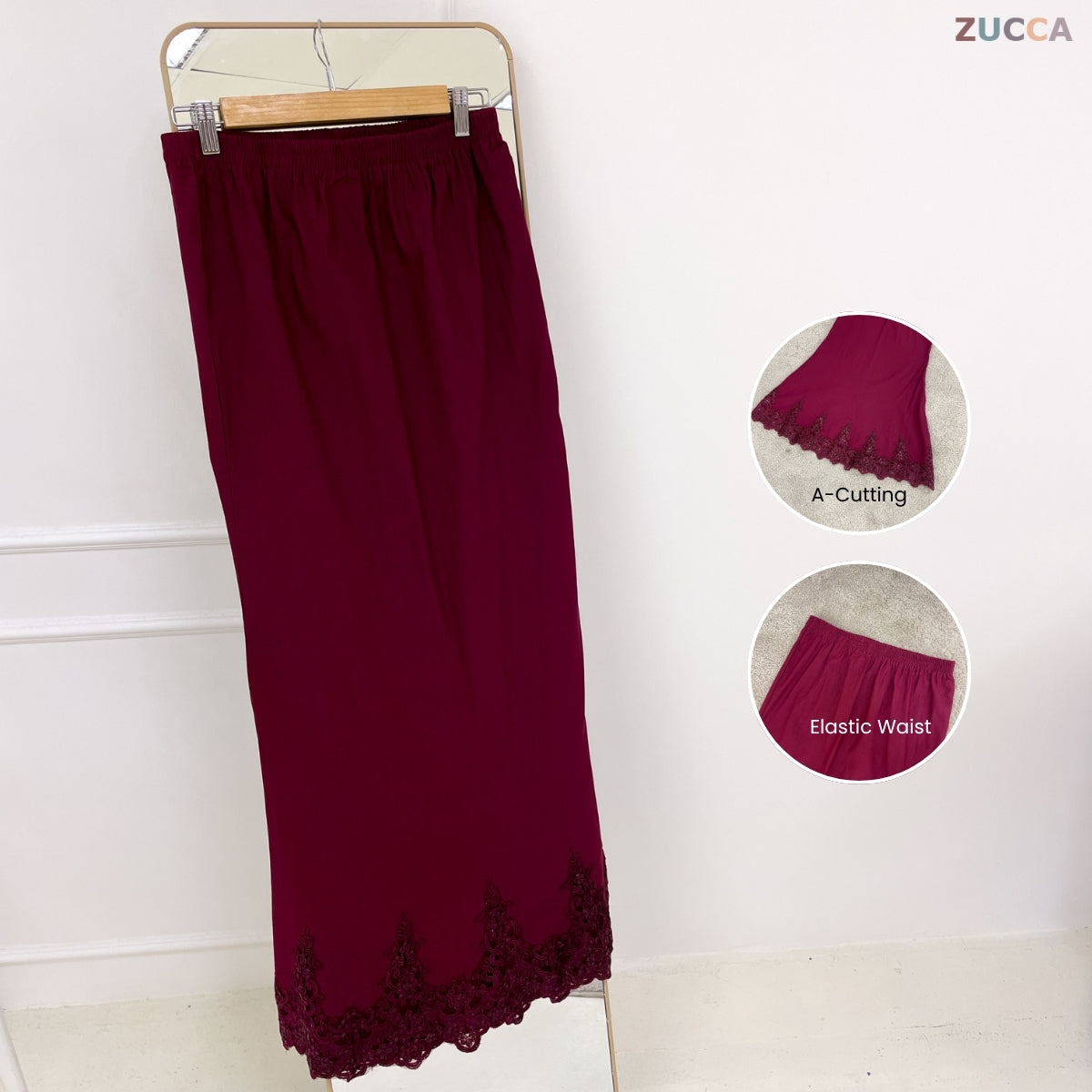 ZUCCA SOFEA WOMEN PEPLUM PEARL KURUNG - PL003