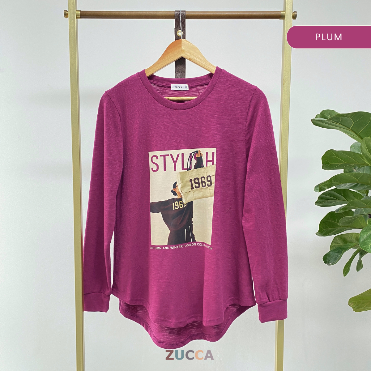 ZUCCA PAMELA GRAPHIC PRINT CASUAL SHIRT - MA027A STYLISH