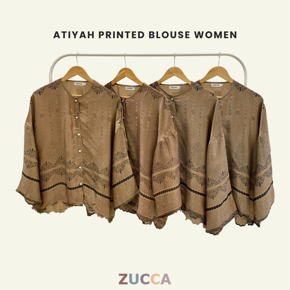 Atiyah Printed Women Blouse - PS053