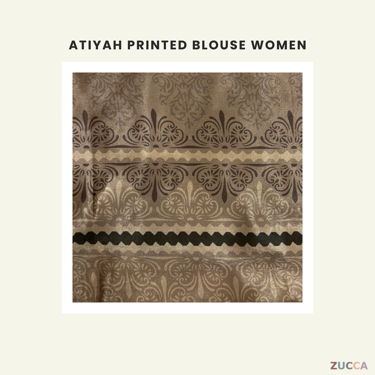 Atiyah Printed Women Blouse - PS053