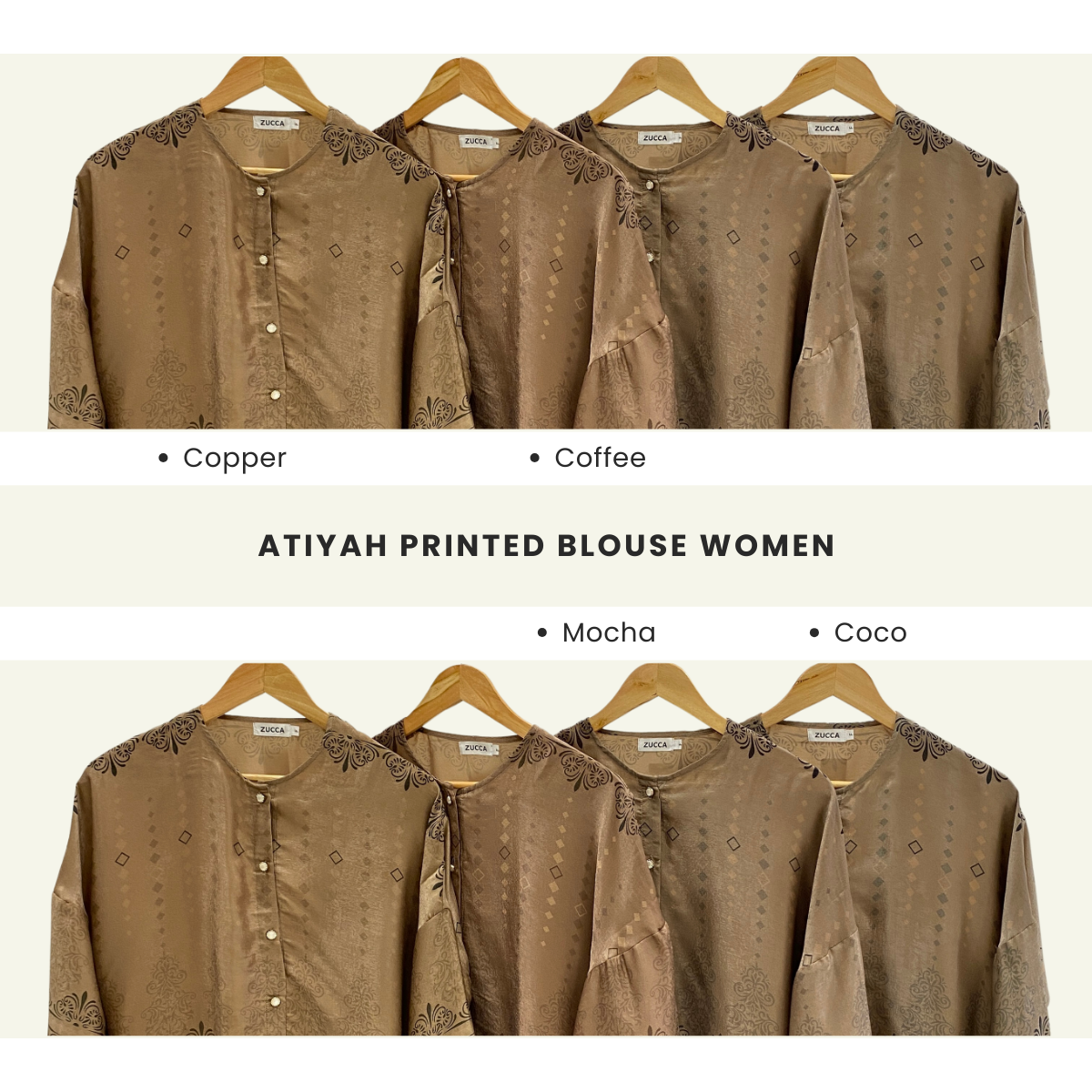 Atiyah Printed Women Blouse - PS053