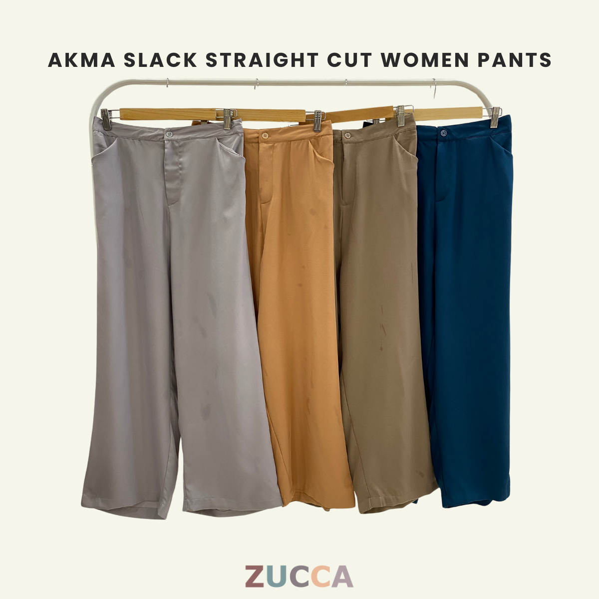 Akma Slack Straight Cut Women Pants - PS056