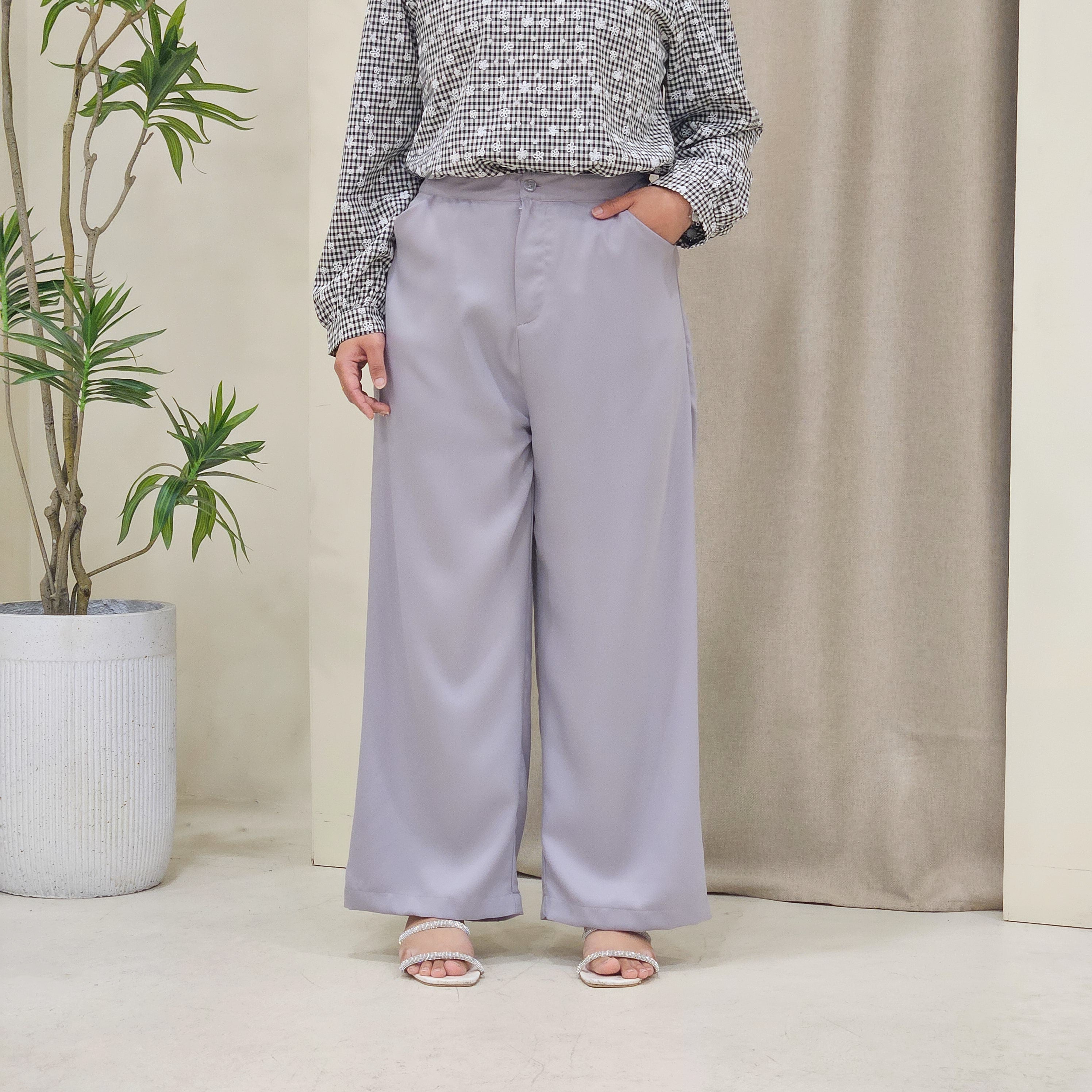 Akma Slack Straight Cut Women Pants - PS056