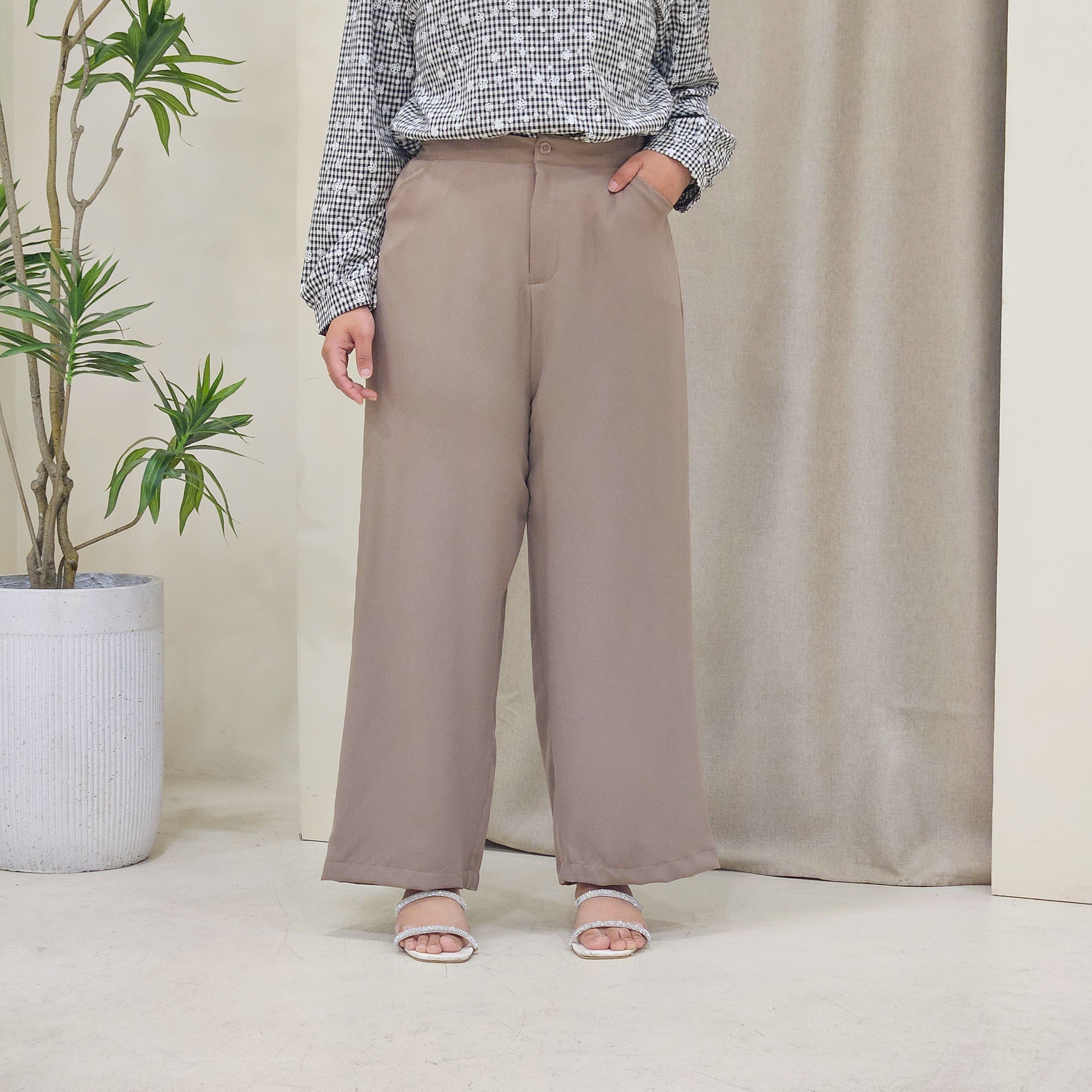 Akma Slack Straight Cut Women Pants - PS056