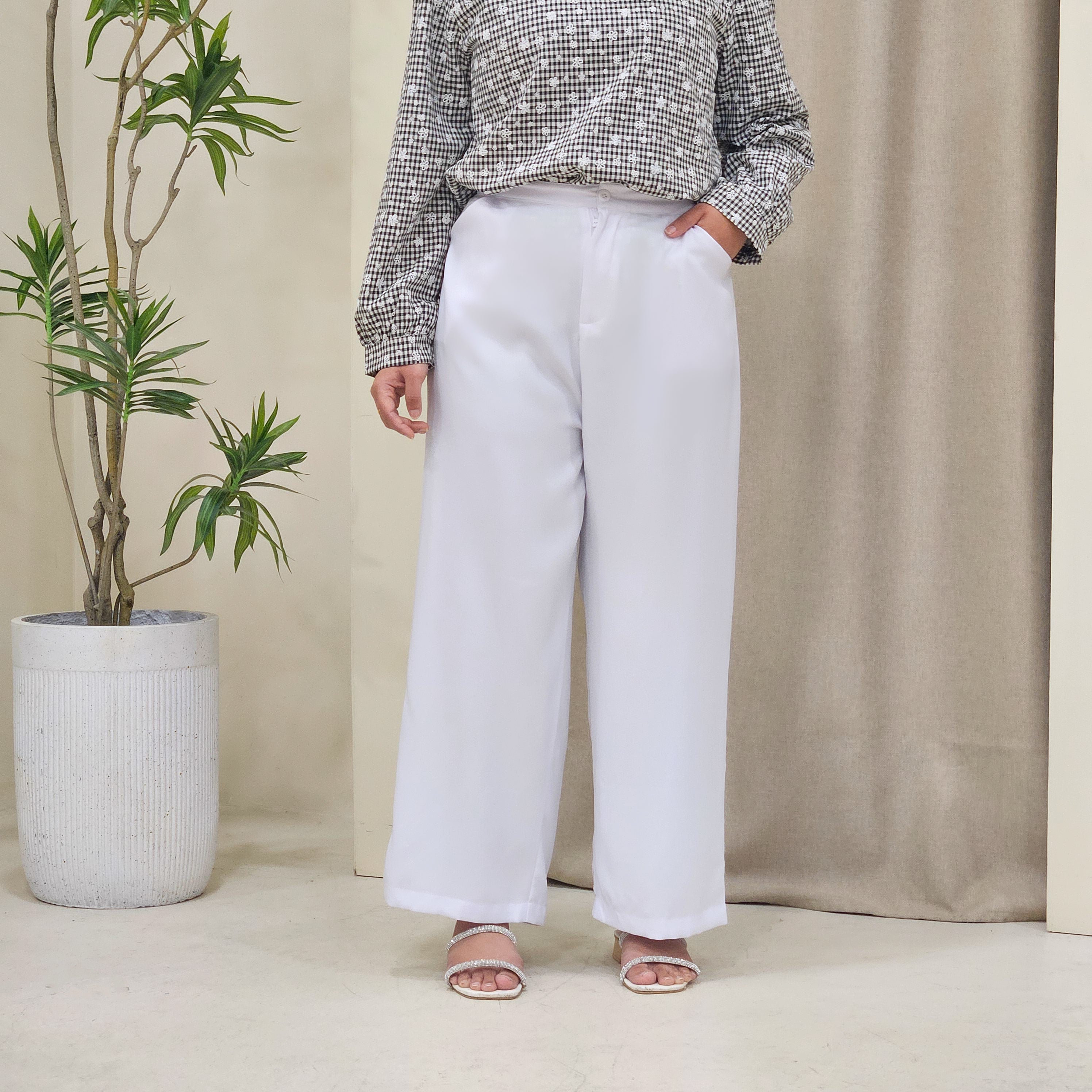 Akma Slack Straight Cut Women Pants - PS056