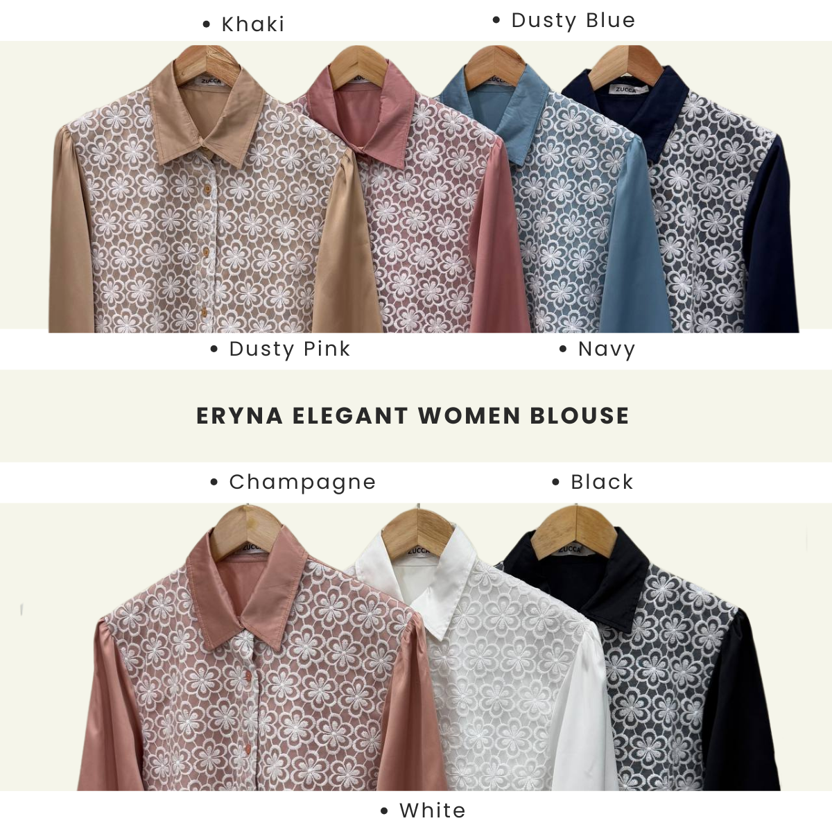 Eryna Elegant Women Blouse - PS074