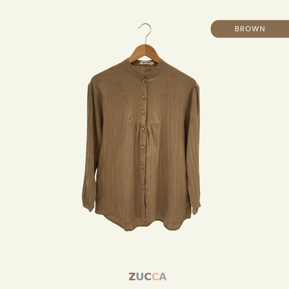 Hira Comfy Full Button Women Blouse - PS077