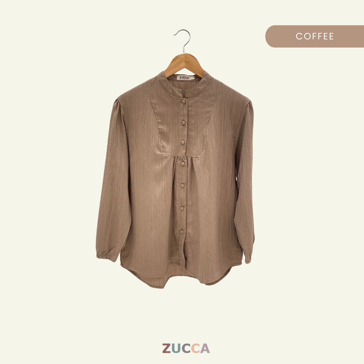 Hira Comfy Full Button Women Blouse - PS077