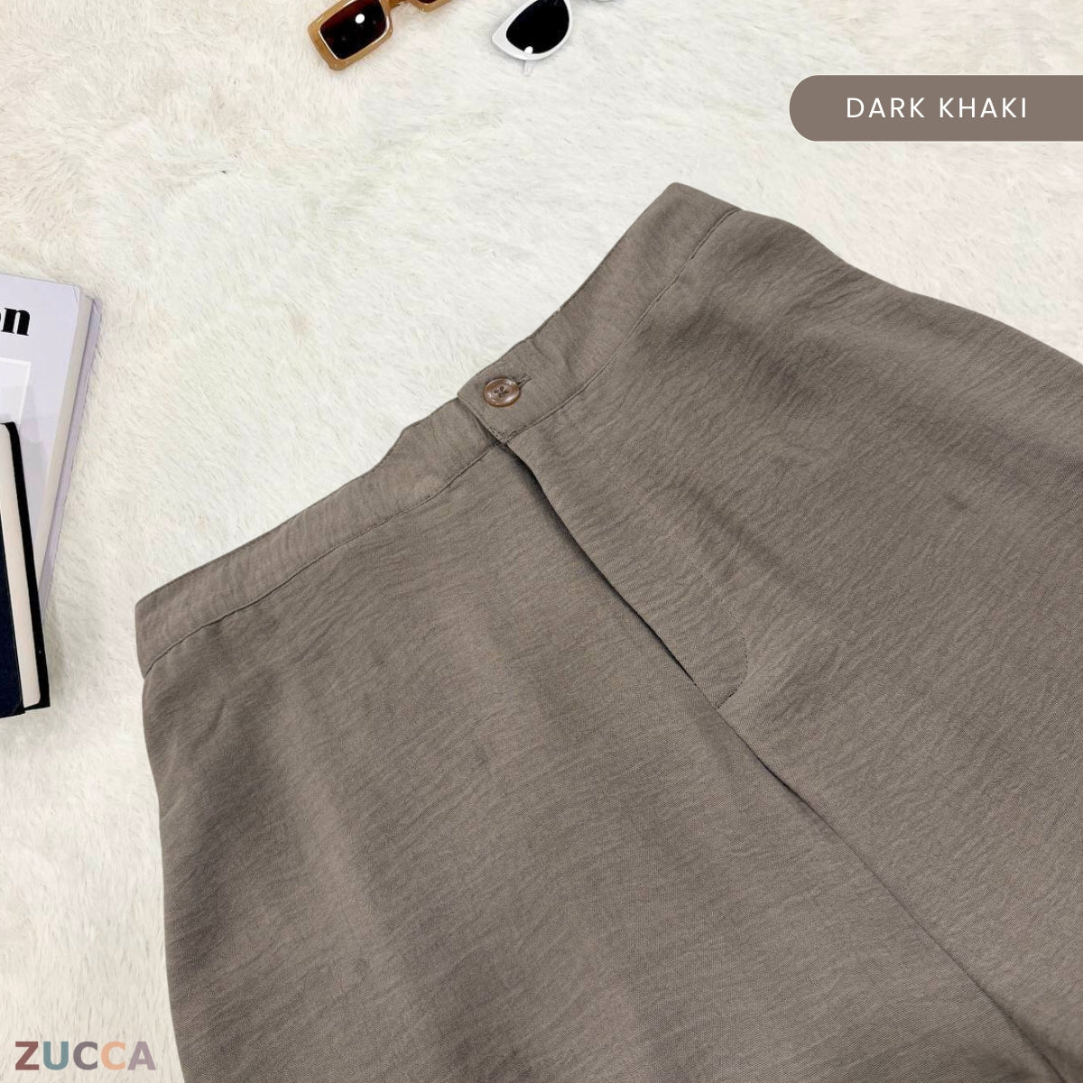 ZUCCA DANICA SELUAR PALAZZO HIGH WAIST ELEGAN GAYA KOREA – PS079