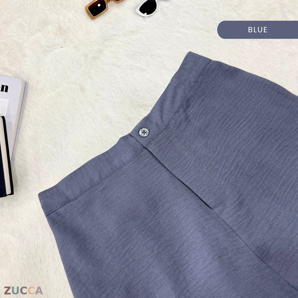 ZUCCA DANICA SELUAR PALAZZO HIGH WAIST ELEGAN GAYA KOREA – PS079