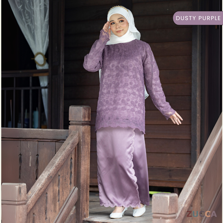 Izwani Classic Lace Elegant Baju Kurung - PSRAYA002