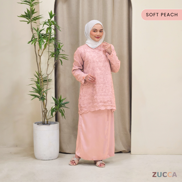 Izwani Classic Lace Elegant Baju Kurung - PSRAYA002