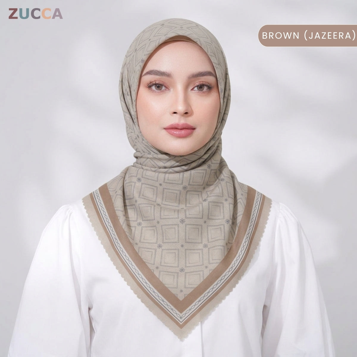 JULIANA HIJAB BAWAL FLORAL PRINTED VOILE - PSTU001