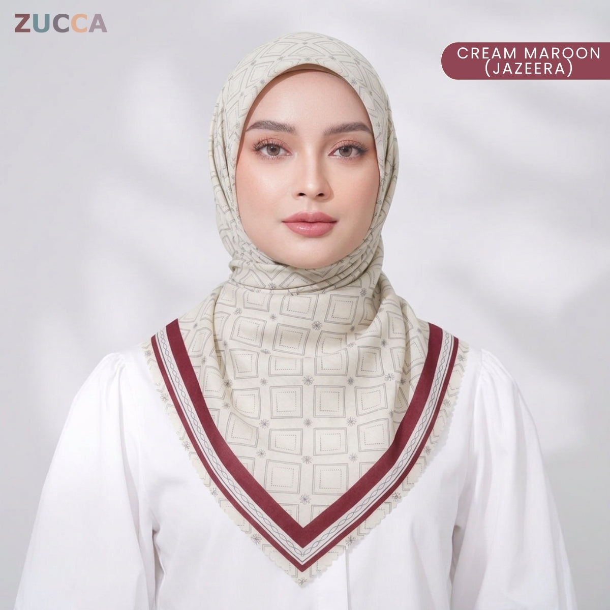 JULIANA HIJAB BAWAL FLORAL PRINTED VOILE - PSTU001