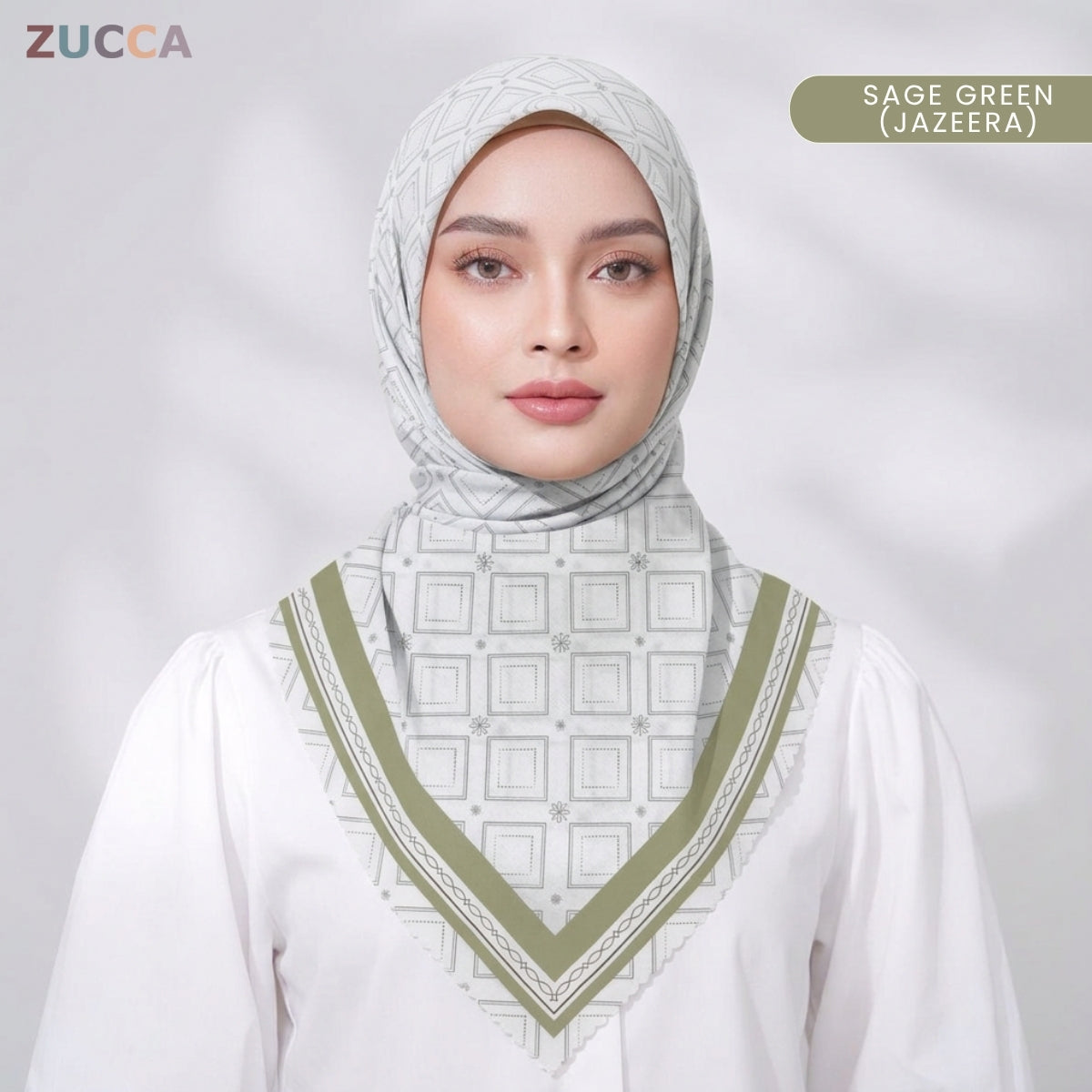 JULIANA HIJAB BAWAL FLORAL PRINTED VOILE - PSTU001