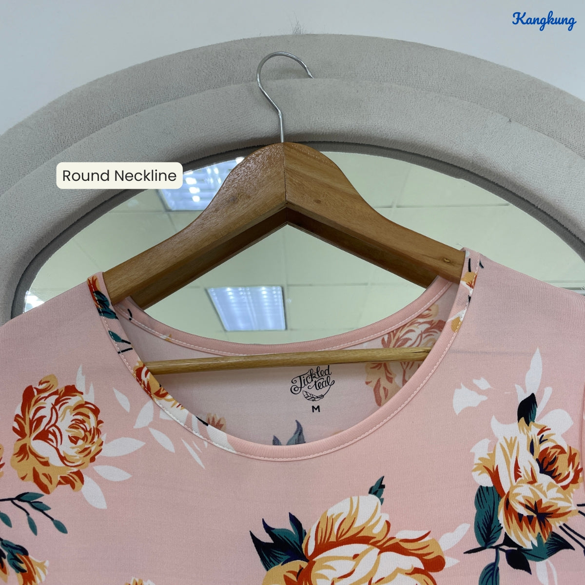 KANGKUNG FATIYA FLOWY FLORAL LONG DRESS - Q001