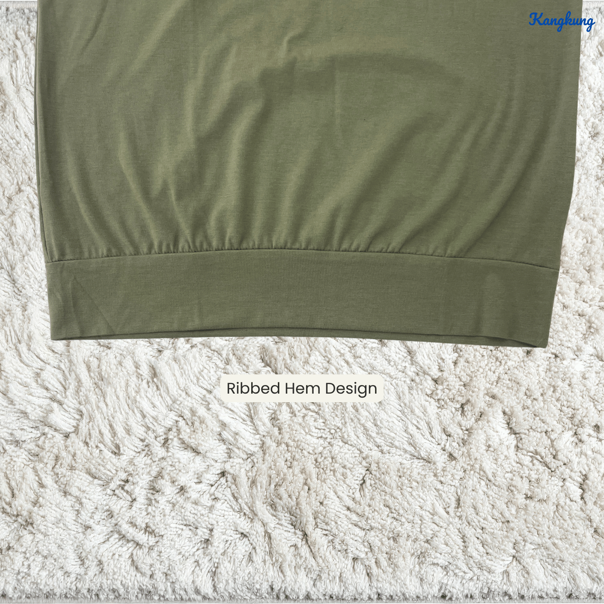 KANGKUNG FIFIE DOUBLE STRIPE LONG SLEEVE SWEATSHIRT-Q014