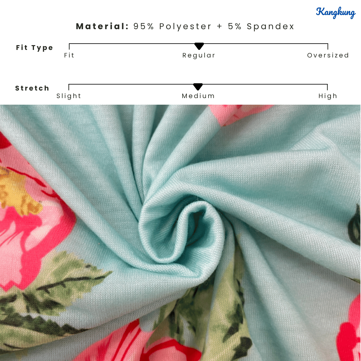 KANGKUNG ALEA FLORAL PRINTED LONG SLEEVE TOP-Q022