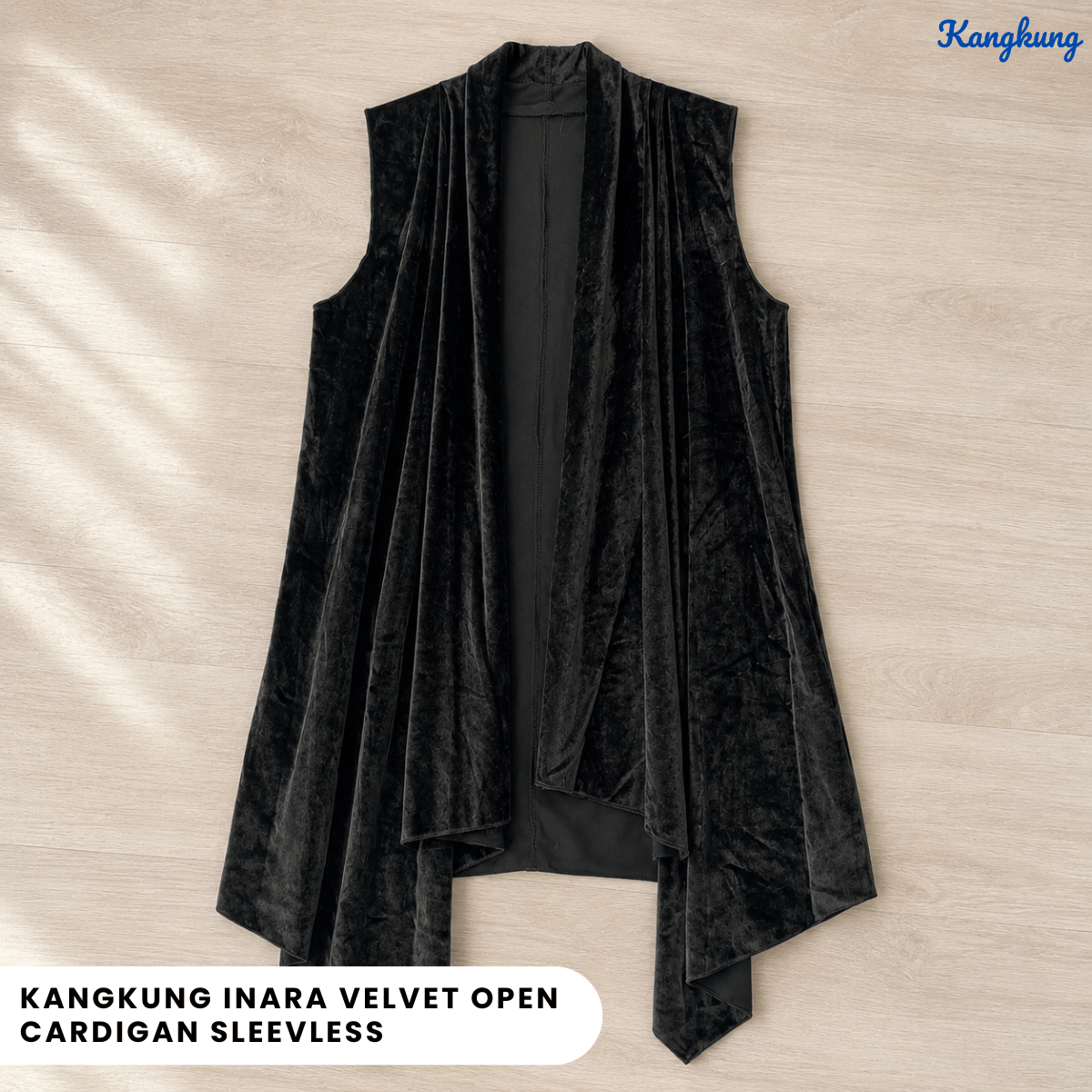 KANGKUNG INARA BALLON SLEEVE LONG TOP - Q033(#066)