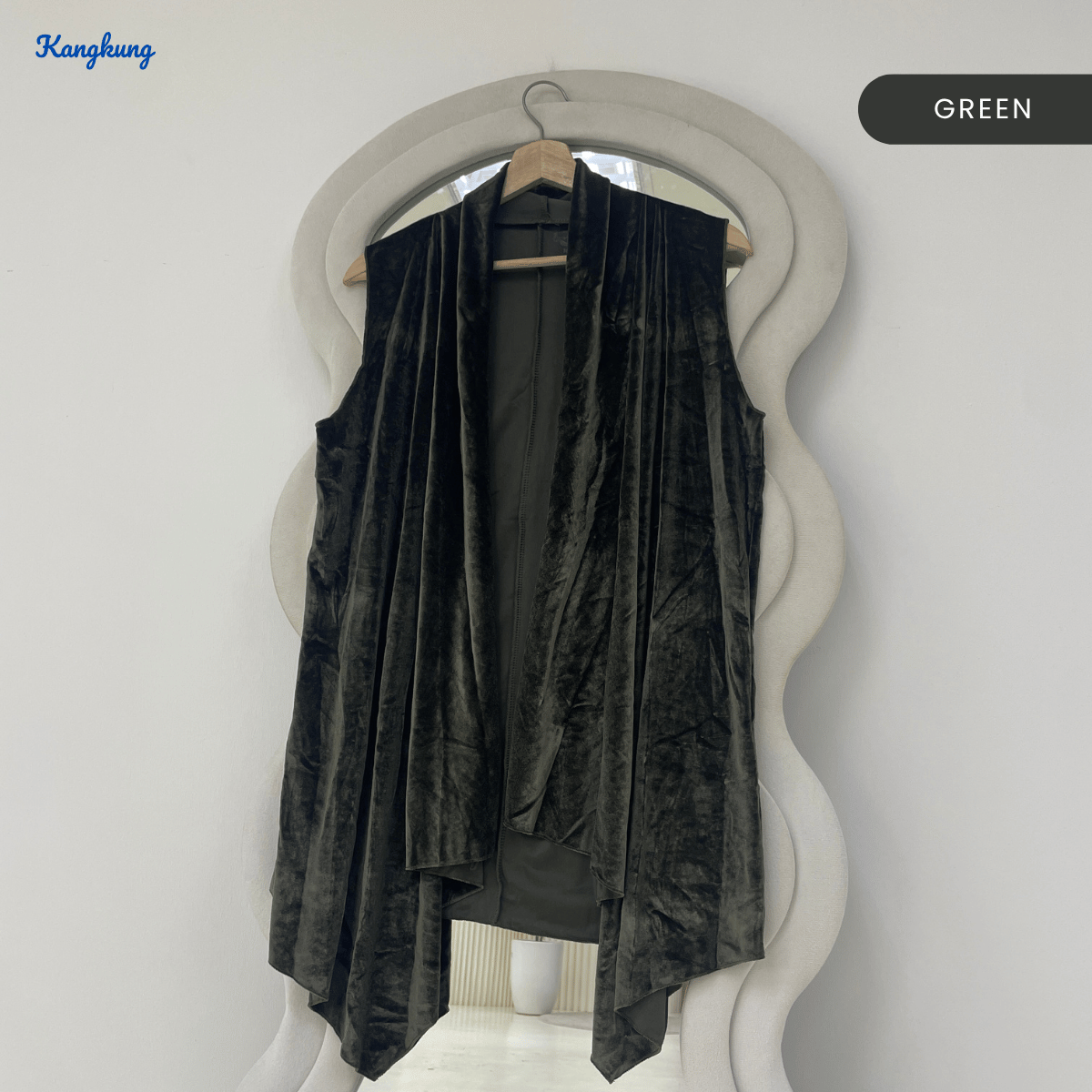 KANGKUNG INARA BALLON SLEEVE LONG TOP - Q033(#066)