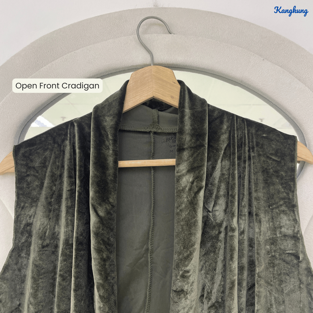 KANGKUNG INARA BALLON SLEEVE LONG TOP - Q033(#066)