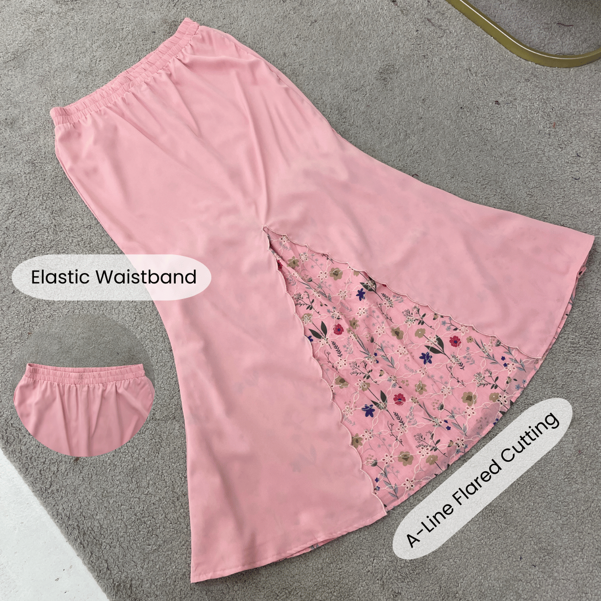 [JOM RAYA 2026] ZUCCA AIYANA KURUNG FLORAL EMBROIDERED - R015