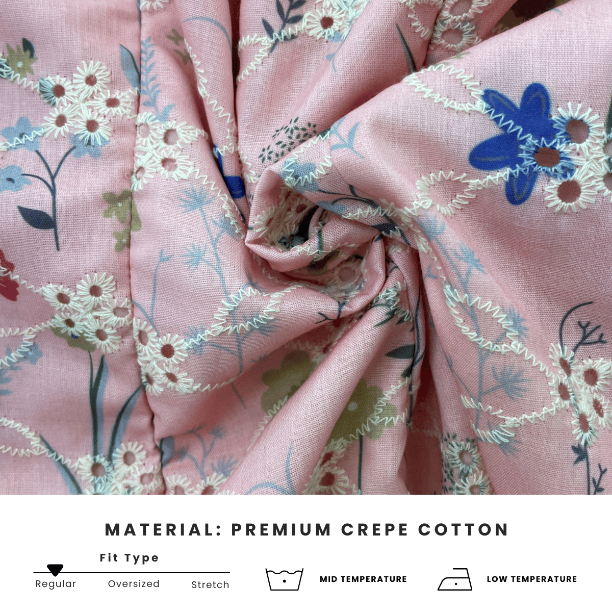 [JOM RAYA 2026] ZUCCA AIYANA KURUNG FLORAL EMBROIDERED - R015