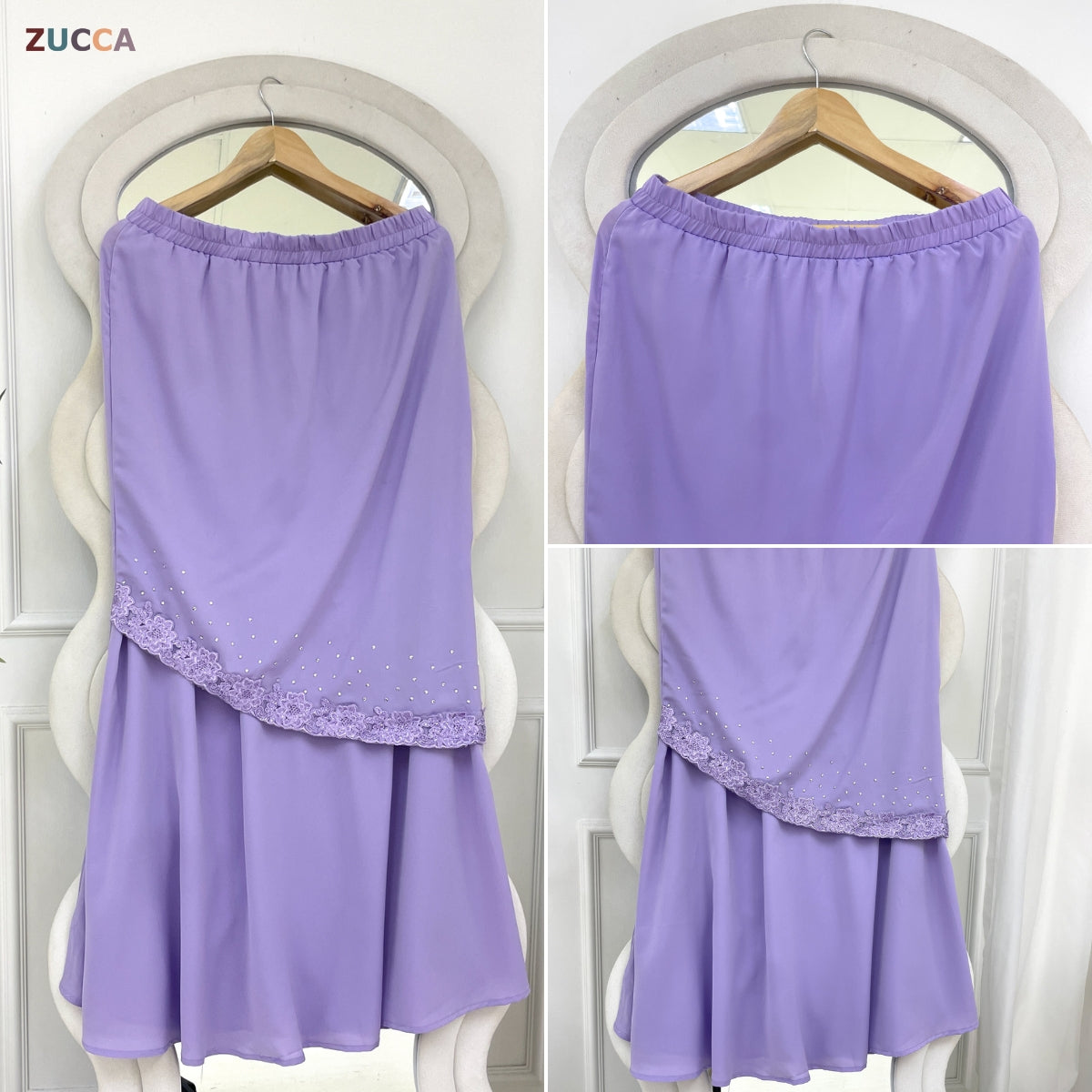 [JOM RAYA 2026] ZUCCA AZIZAH MODERN KURUNG WITH BEAD DETAILS - R016