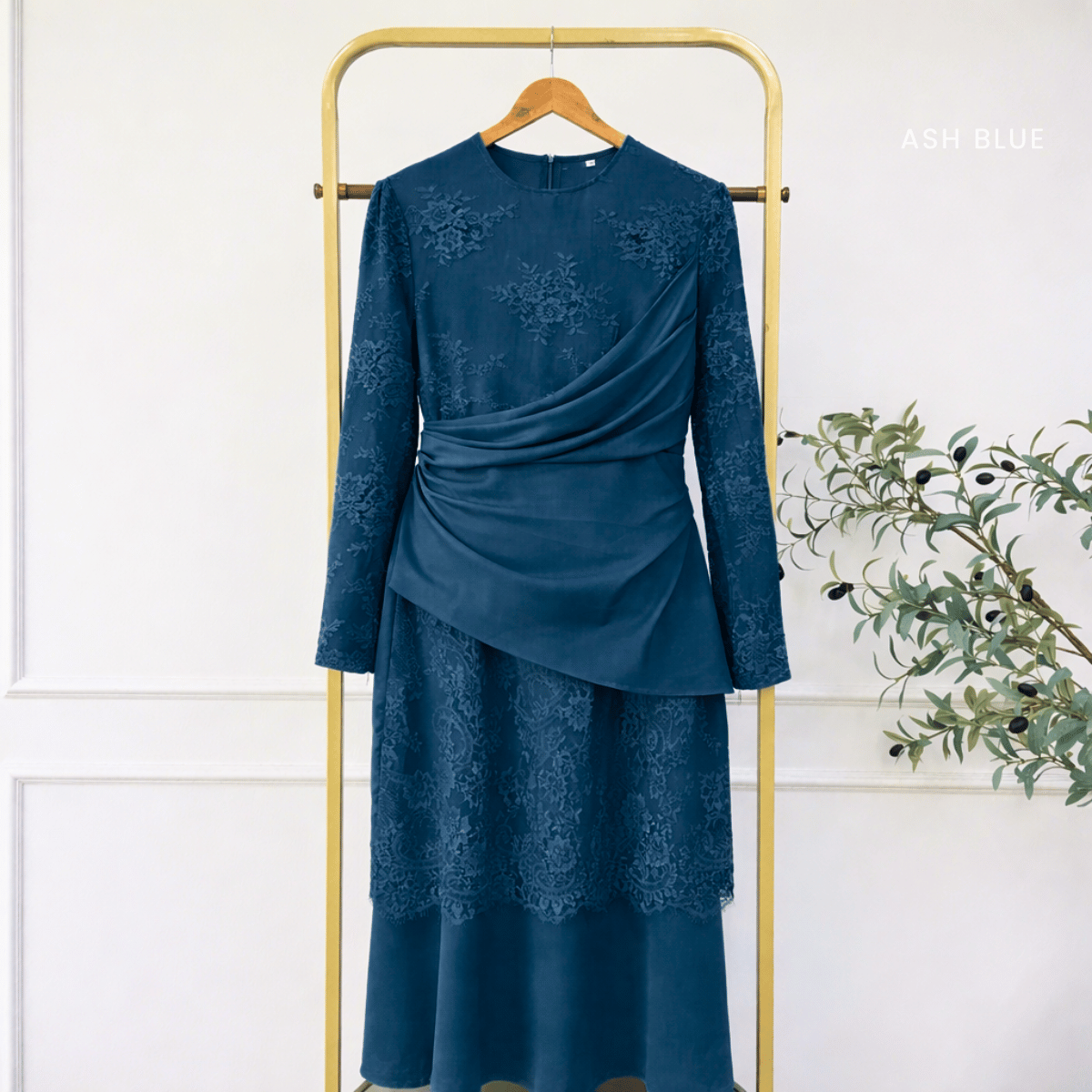 [JOM RAYA 2026] ZUCCA AMANI ELEGANT FLORAL LACE MODERN KURUNG-R017