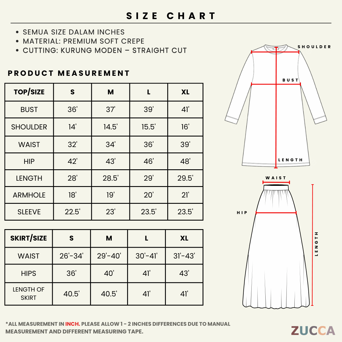 [JOM RAYA 2026] ZUCCA DELANA FLORAL PEARL EMBELLISHED KURUNG - R020