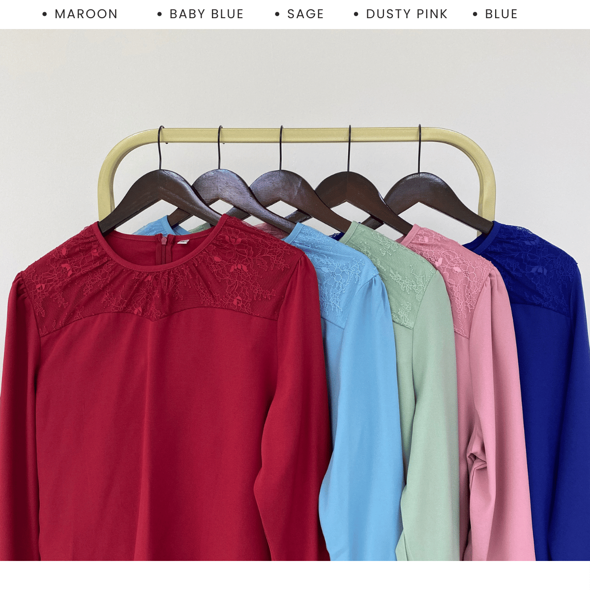 [JOM RAYA 2026] ZUCCA ELIZA PEARL LACE SCALLOP  KURUNG SET - R023