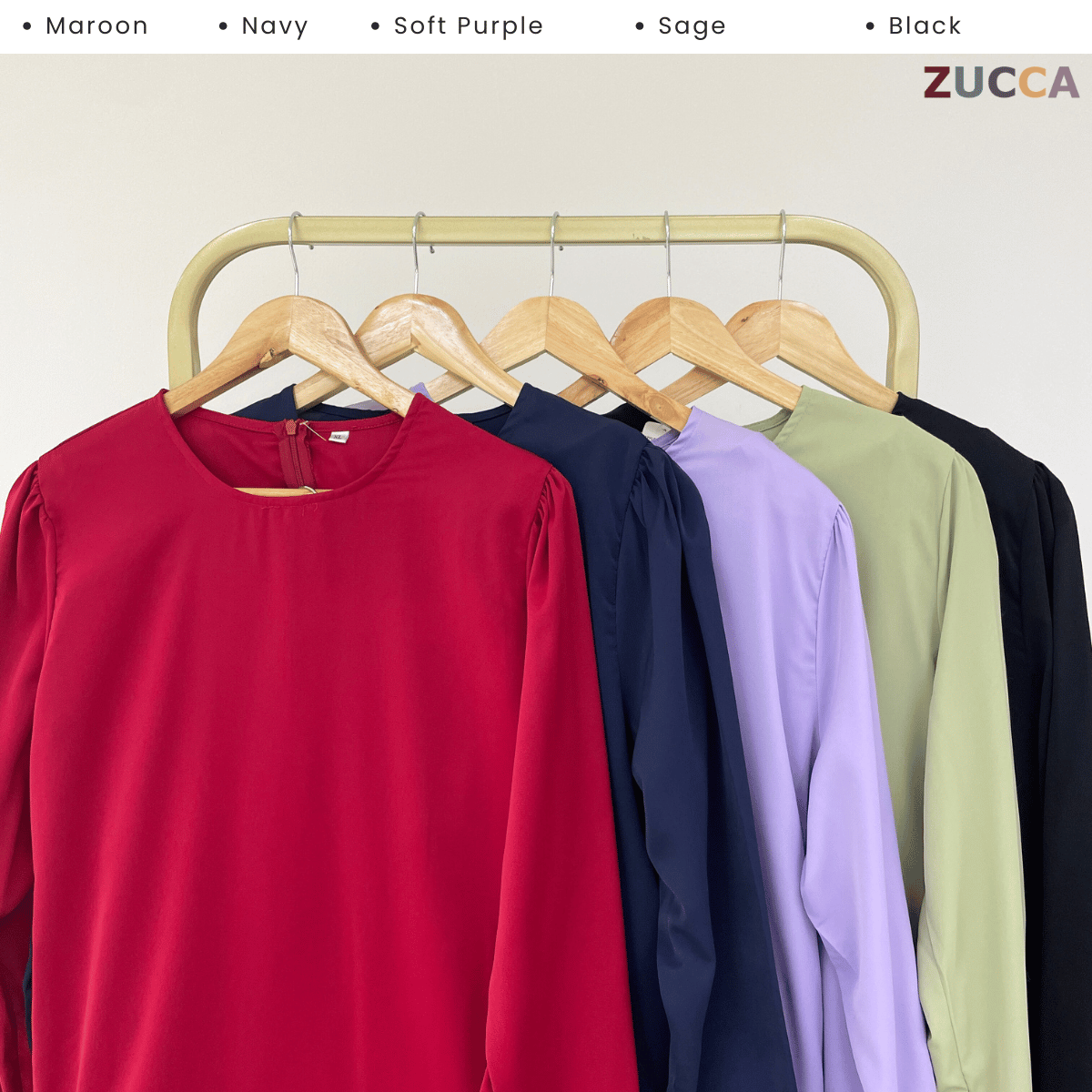 [JOM RAYA 2026] ZUCCA HAMANI KURUNG PREMIUM CREPE LACE  EMBELLISHMENT TRIM - R025