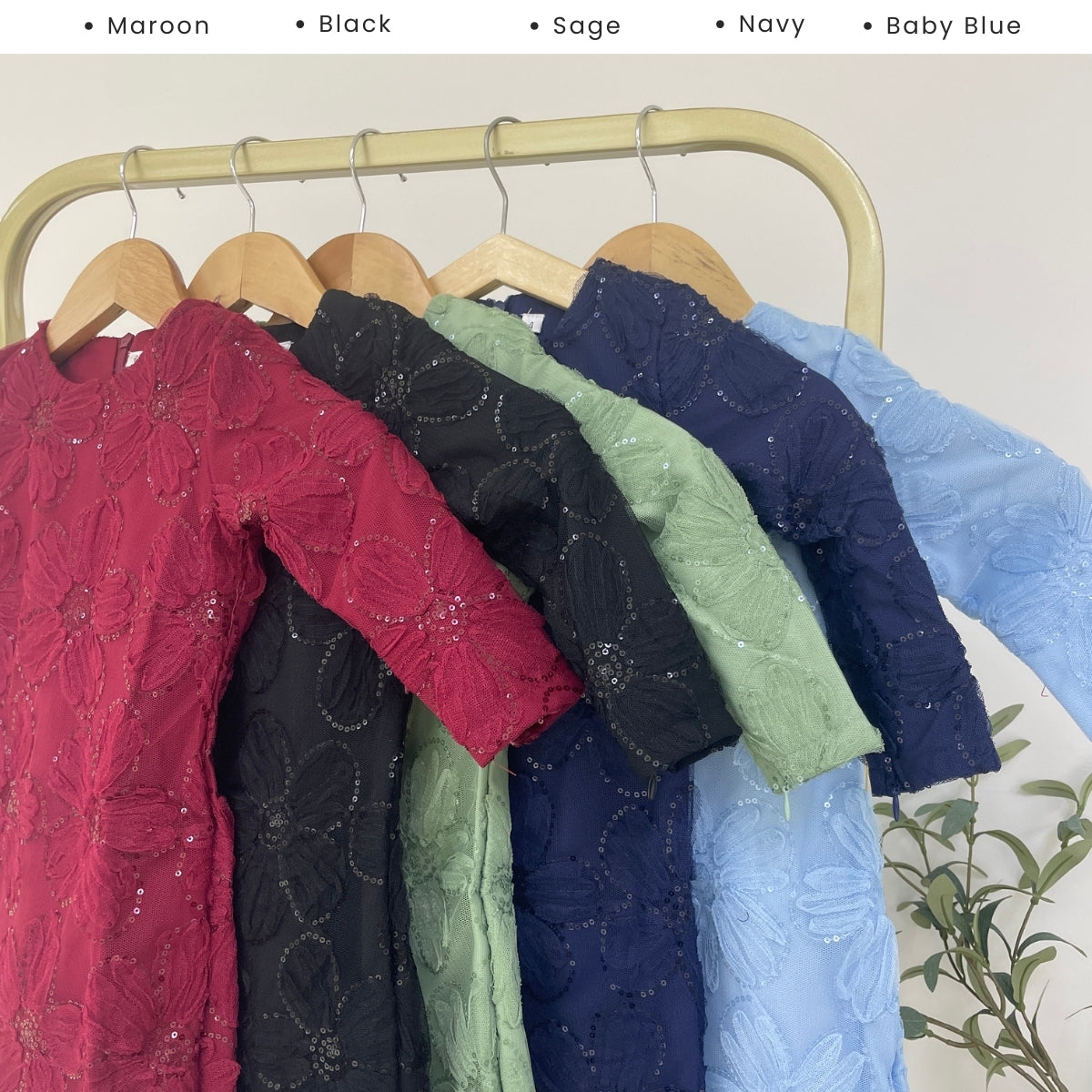 [JOM RAYA 2026] ZUCCA KAYSA LUXE LACE SEQUIN MERMAID KURUNG KIDS - R027A