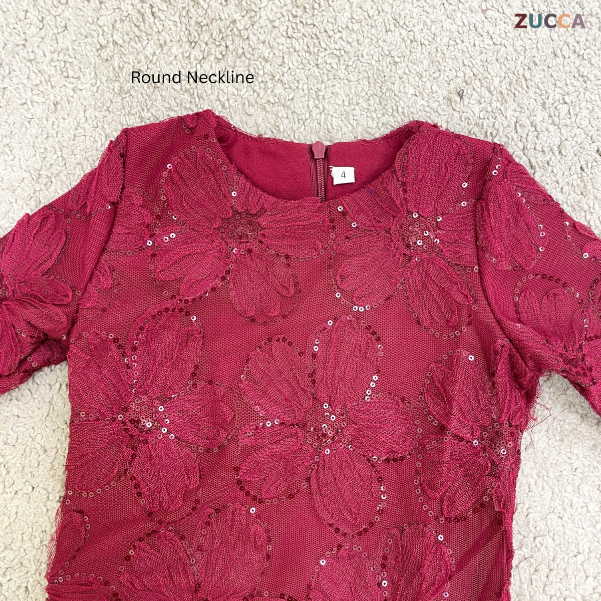 [JOM RAYA 2026] ZUCCA KAYSA LUXE LACE SEQUIN MERMAID KURUNG KIDS - R027A