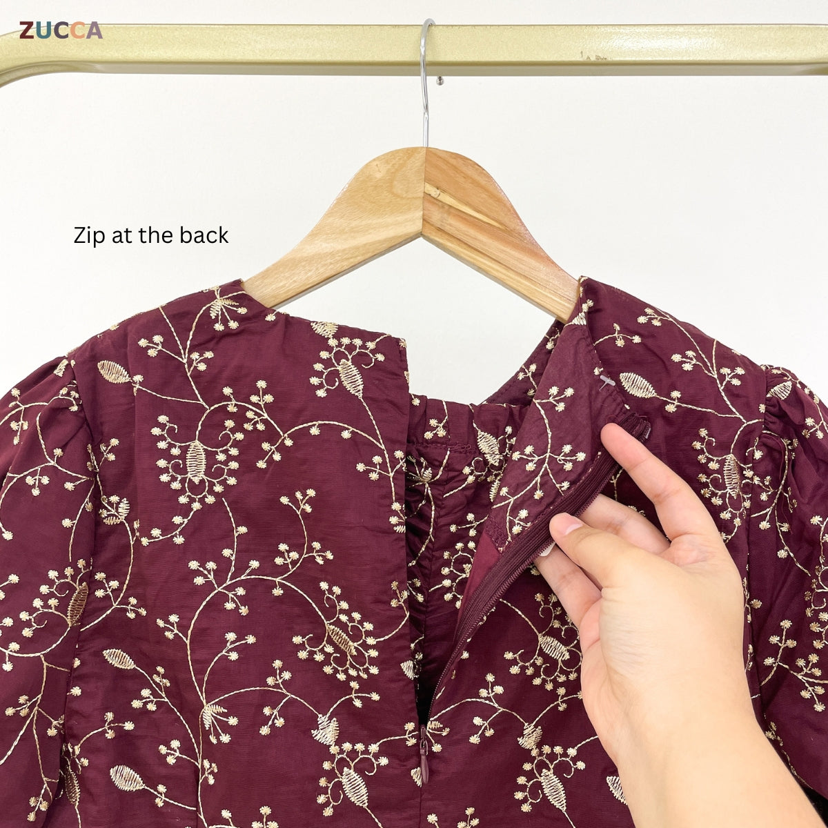 [JOM RAYA 2026] ZUCCA MARWA MODERN KURUNG FULL EMBROIDERED - R029