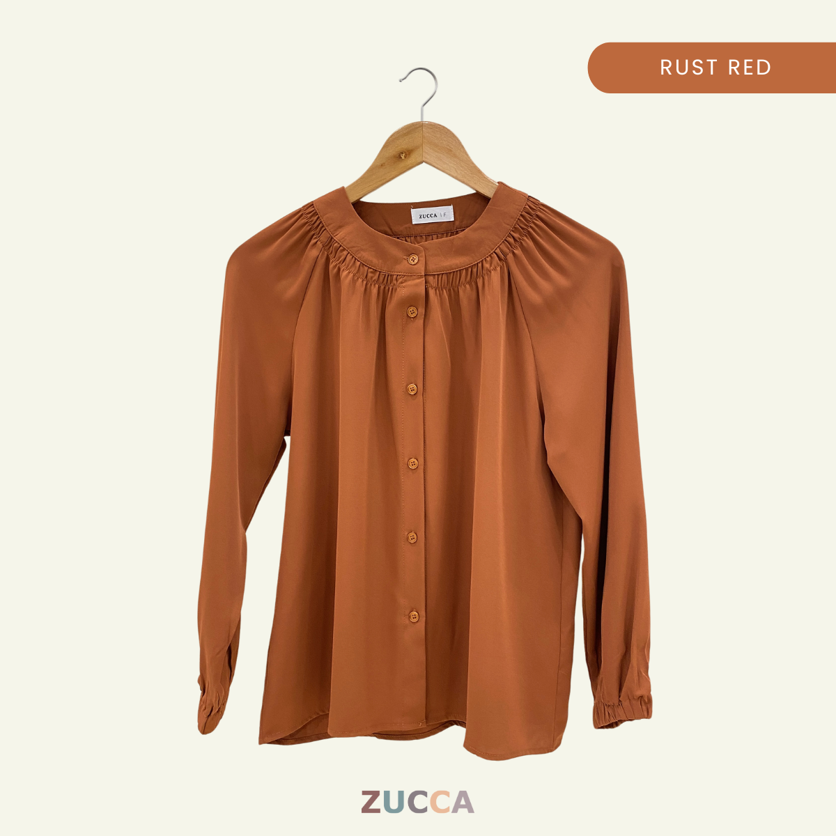 Irana Pleated Ruched Women Blouse - DM064