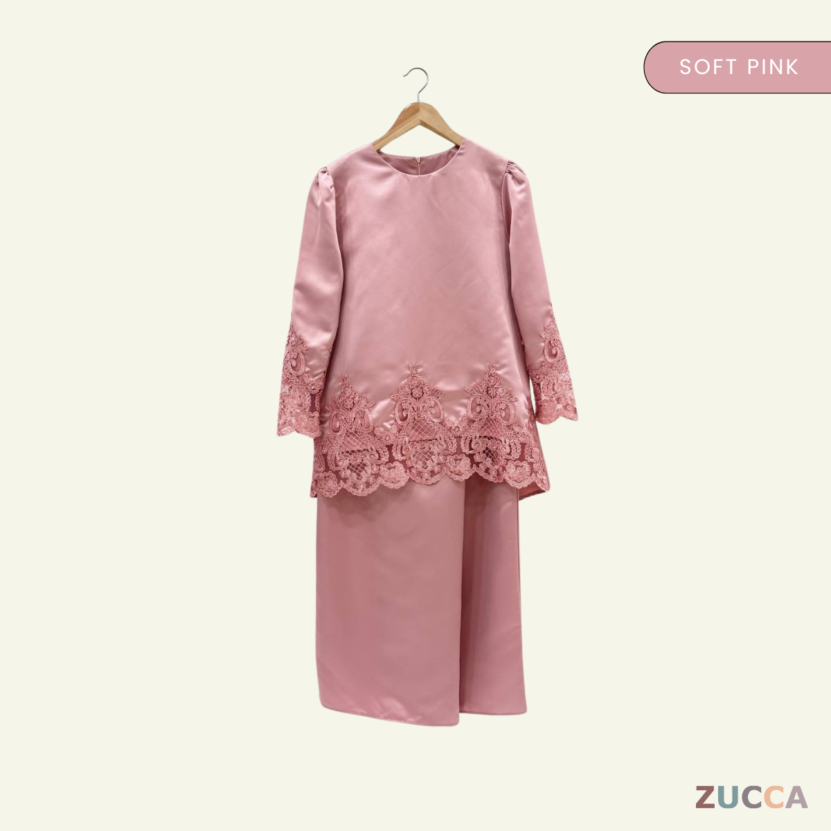 Zulaika Premium Kurung Moden Lace - ZW494