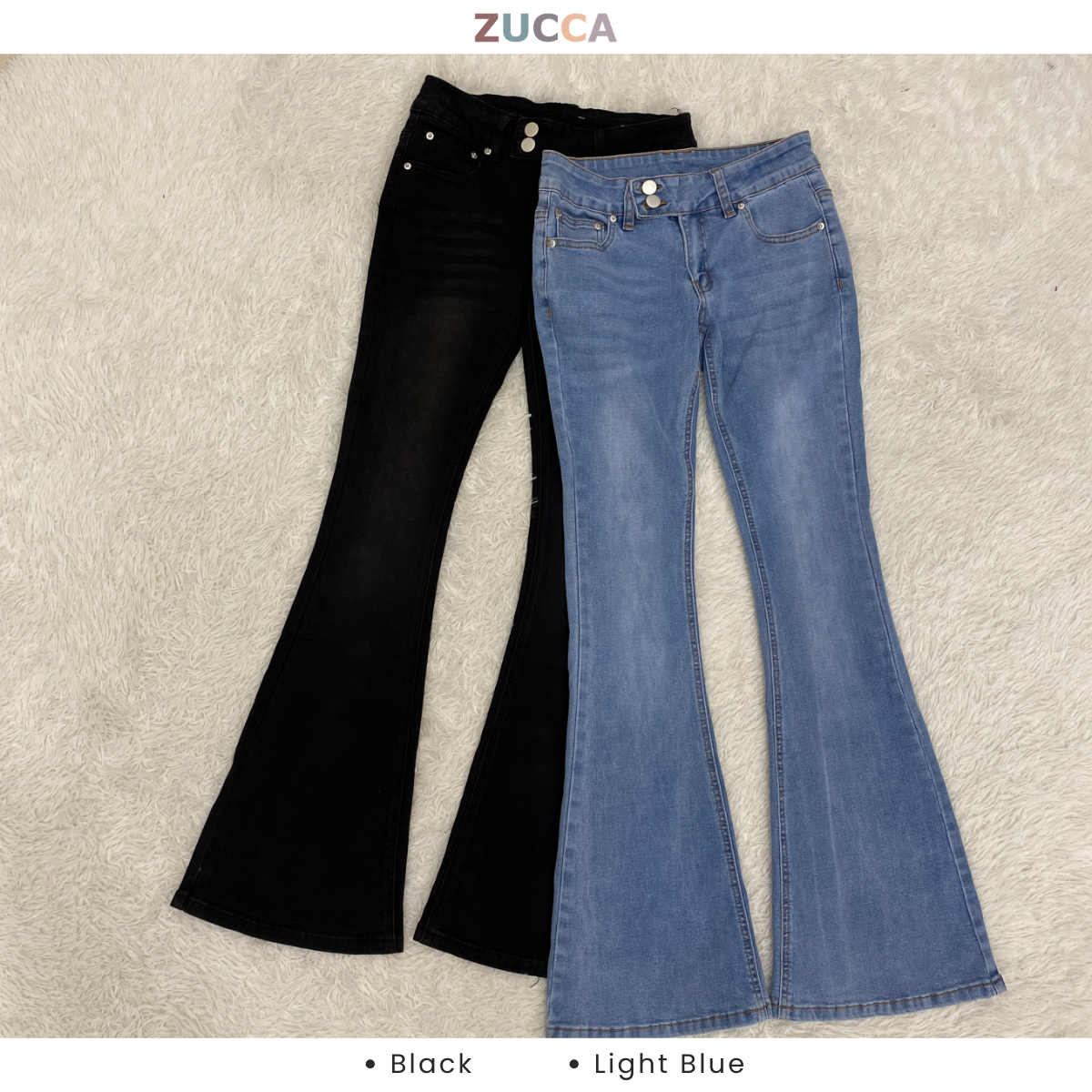 ZUCCA NOEL DENIM BOOTCUT WOMEN JEANS - SU003 PANTS