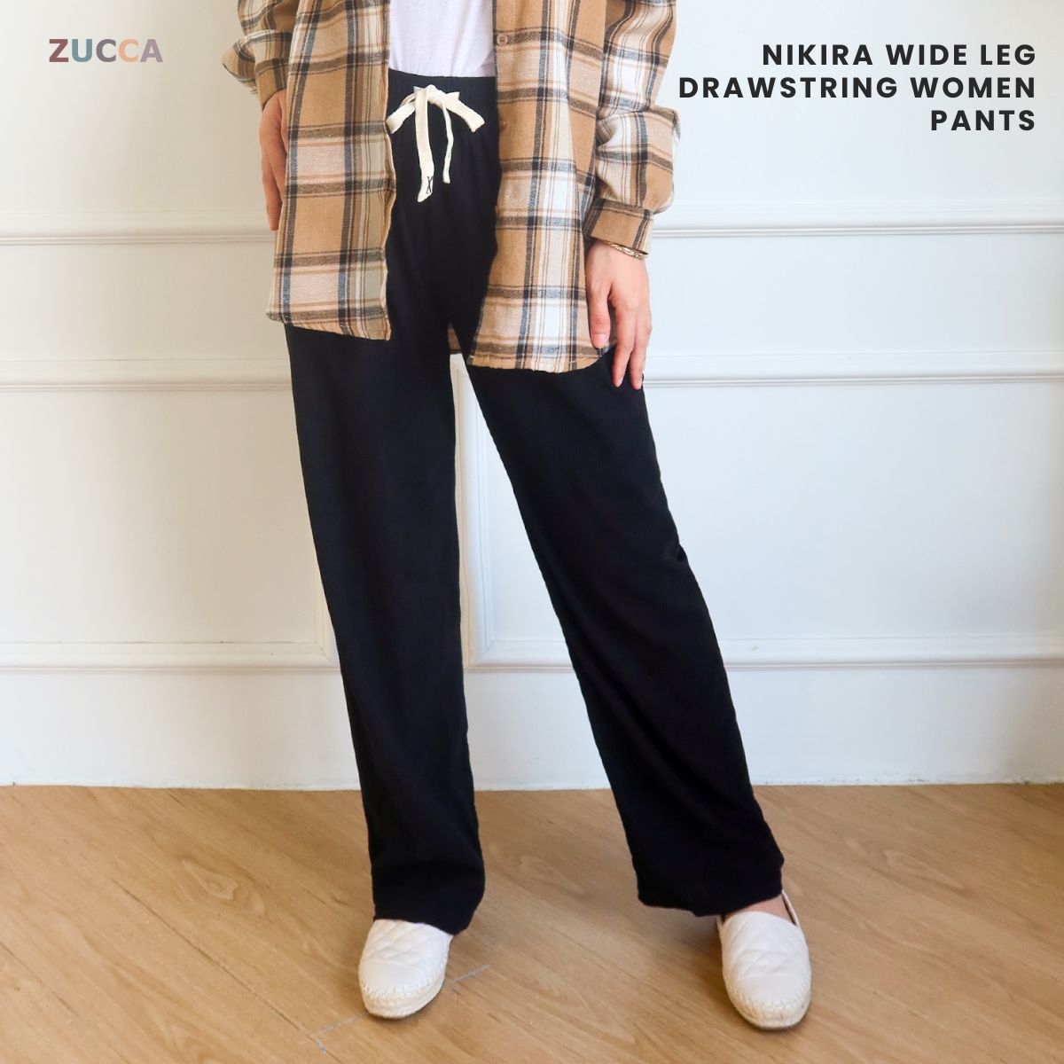 ZUCCA NIKIRA WIDE LEG WOMEN PANTS - SU004 PALAZZO