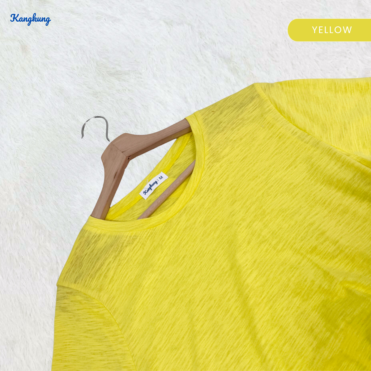 KANGKUNG AUDRA KEMEJA KAPAS ASAS LENGAN PANJANG - KK116