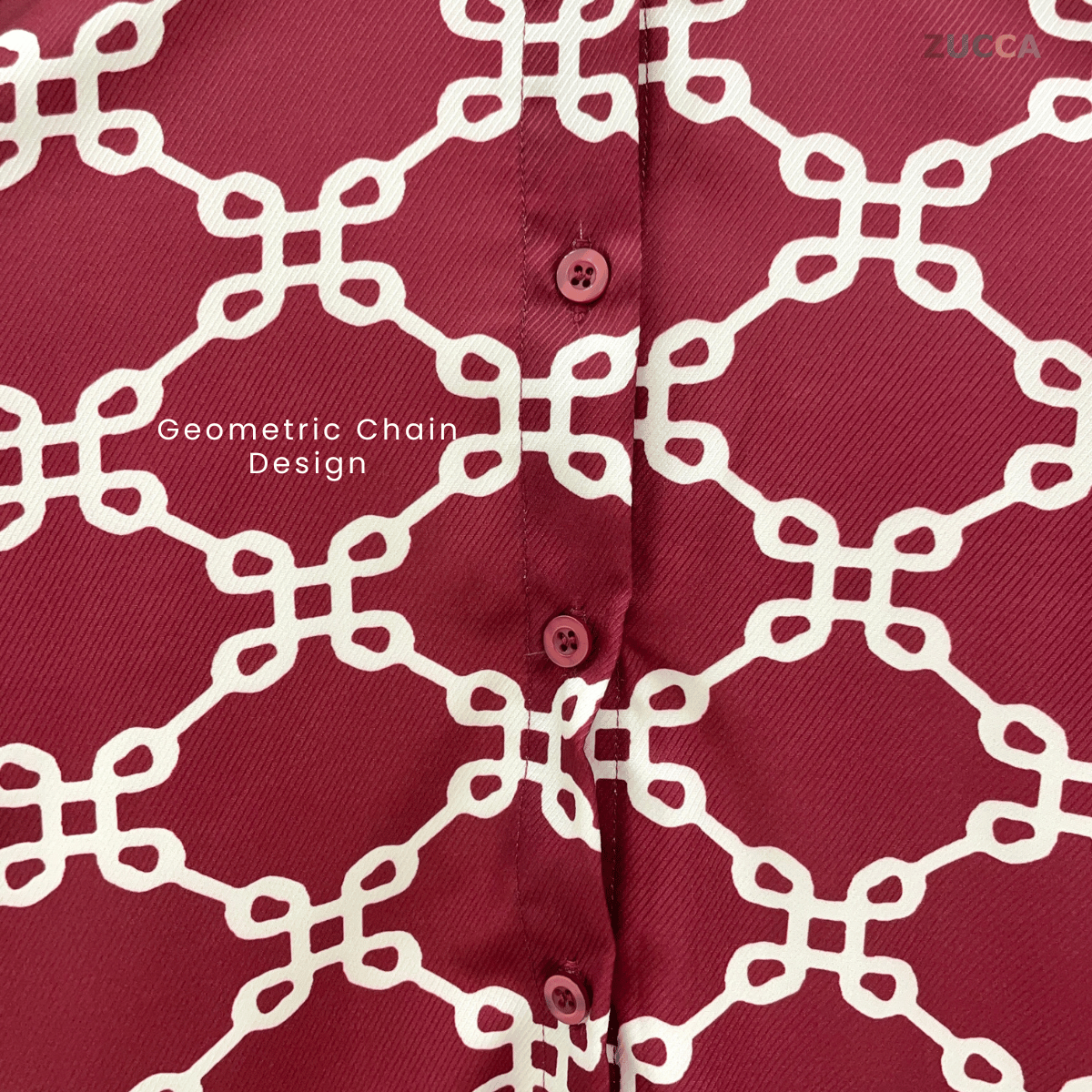 ZUCCA  MASITAH BLOUSE SOFT SATIN FLOWY CUT -DM298