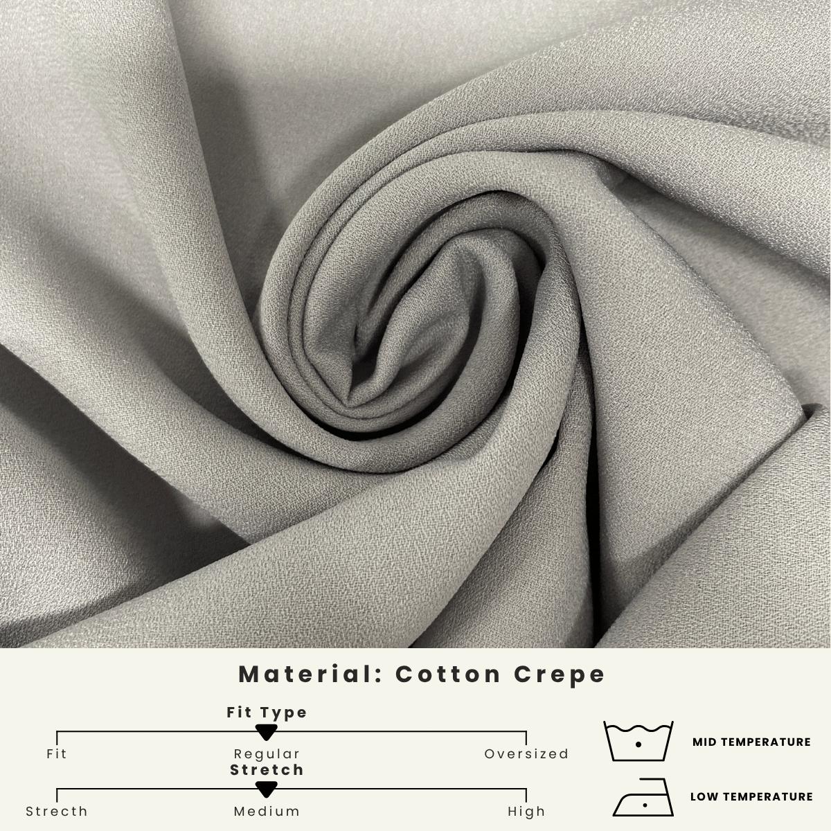 ZUCCA ARIANNA EMBROIDERY ROUND NECK BLOUSE-MA091 Tops