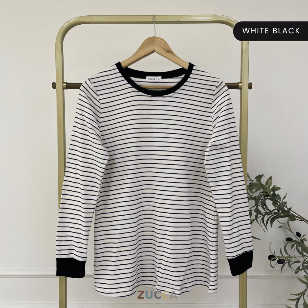 ZUCCA ERISA KASUAL WOMEN STRIPE SHIRT - MA157