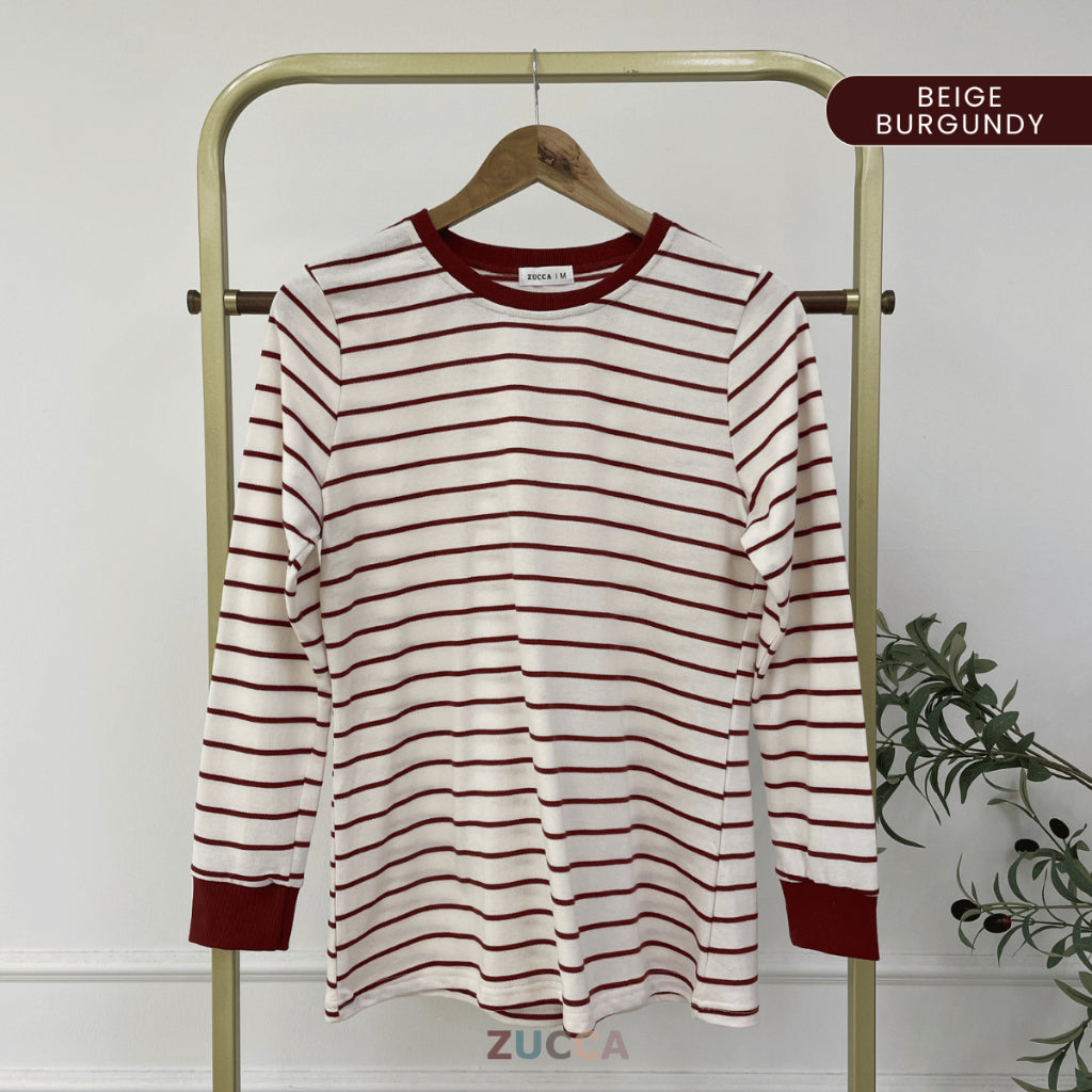 ZUCCA ERISA KASUAL WOMEN STRIPE SHIRT - MA157