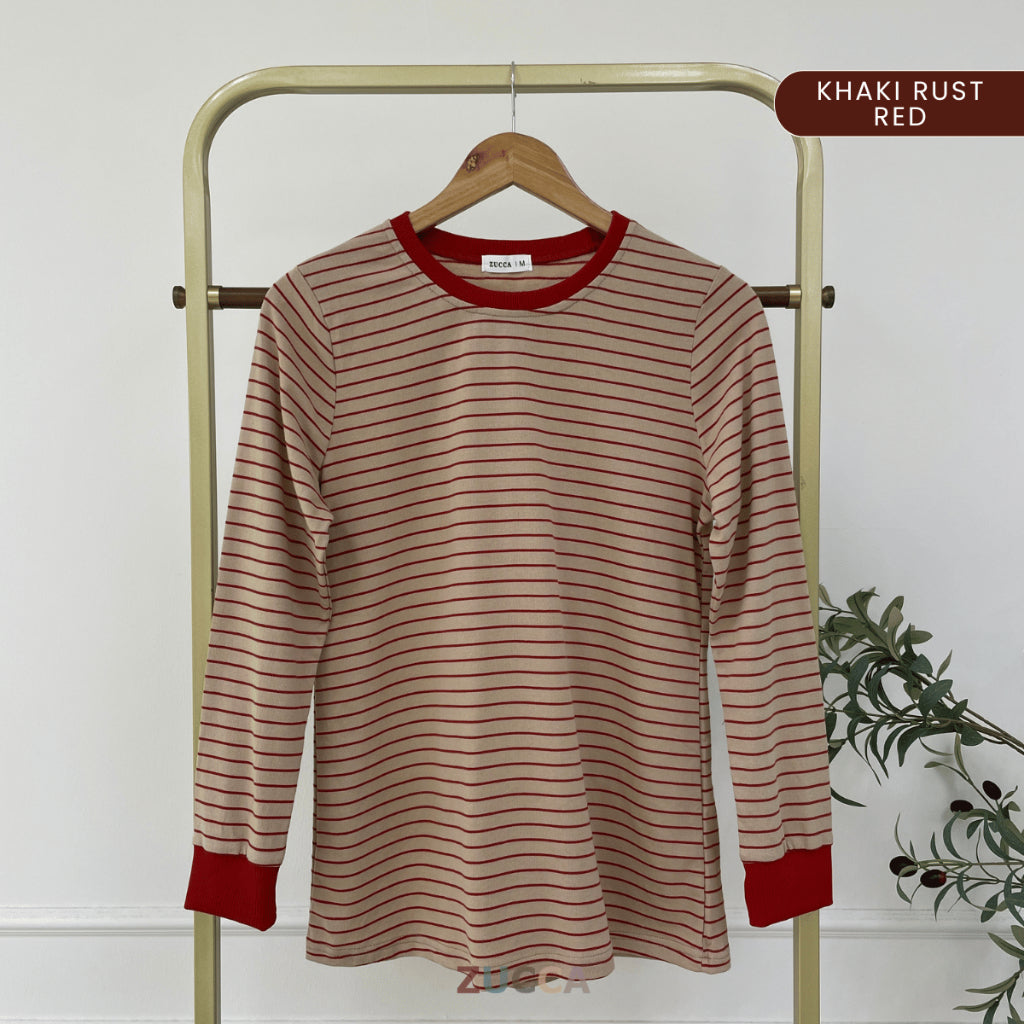 ZUCCA ERISA KASUAL WOMEN STRIPE SHIRT - MA157
